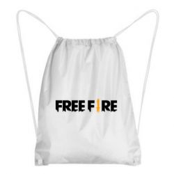 Рюкзак-мішок Free Fire logo - PrintSalon