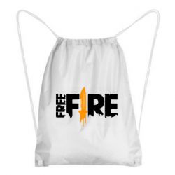 Рюкзак-мішок Free Fire vertical logo - PrintSalon