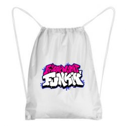 Рюкзак-мешок Friday Night Funkin Logo - PrintSalon