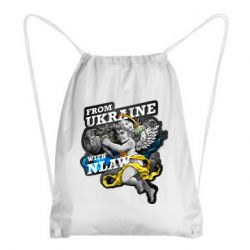 Рюкзак-мешок From Ukraine with nlaw - PrintSalon