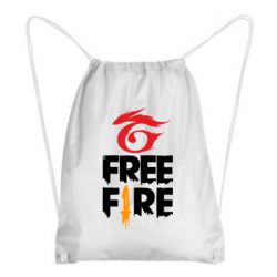 Рюкзак-мішок Garena and Free Fire logo - PrintSalon