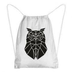 Рюкзак-мішок Geometric Owl - PrintSalon