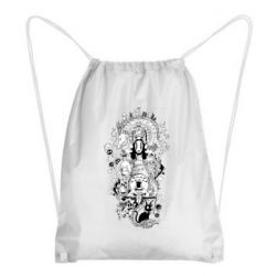 Рюкзак-мешок Герои Хаяо Миядзаки - PrintSalon