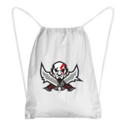 Рюкзак-мешок God of war Kratos vector - PrintSalon