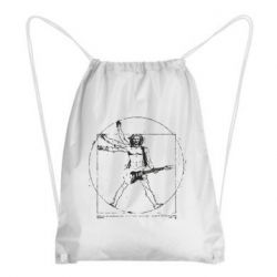 Рюкзак-мешок Guitarist Da Vinci - PrintSalon
