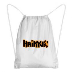 Рюкзак-мешок Haikyuu Logo-PrintSalon Рюкзак-мешок Haikyuu Logo