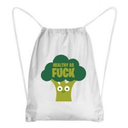Рюкзак-мешок Healthy as fuck - PrintSalon