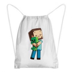 Рюкзак-мішок Heroes from Minecraft - PrintSalon