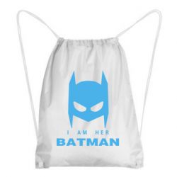 Рюкзак-мешок I Am Her Batman - PrintSalon