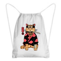 Рюкзак-мешок Japanese Akatsuki cat - PrintSalon