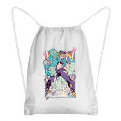 Рюкзак-мешок Jojo's bizzare poster - PrintSalon