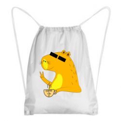 Рюкзак-мешок Капибара Программист - PrintSalon