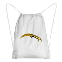 Рюкзак-мішок Karambit Gold Standoff 2 - PrintSalon