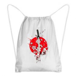 Рюкзак-мішок katana in sakura - PrintSalon