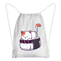 Рюкзак-мешок Котик. Суши-кровать - PrintSalon