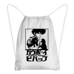 Рюкзак-мешок Ковбой Бибоп с ружьем - PrintSalon