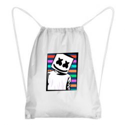 Рюкзак-мешок Marshmello Colorful Portrait - PrintSalon