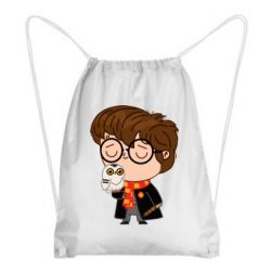 Рюкзак-мешок Милый Гарри с совой - PrintSalon