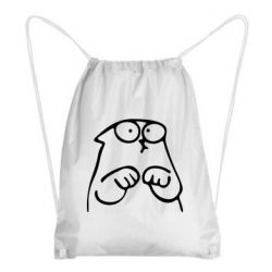 Рюкзак-мешок Милый Кот Саймона - PrintSalon