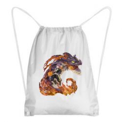 Рюкзак-мешок Natsu with a dragon - PrintSalon