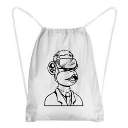 Рюкзак-мешок Обезьяна в виртуальных очках - PrintSalon