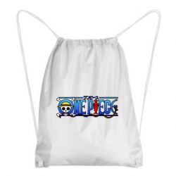 Рюкзак-мешок One Piece Logo Skull - PrintSalon