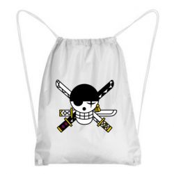 Рюкзак-мешок One Piece Zoro logo - PrintSalon