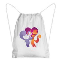Рюкзак-мішок Парочка. Котики - PrintSalon