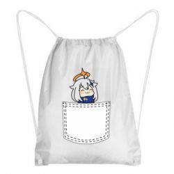 Рюкзак-мешок Pocket Paimon - PrintSalon