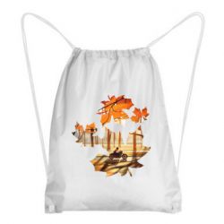 Рюкзак-мешок Проезжая осень - PrintSalon