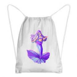 Рюкзак-мешок Purple Mermaid Barbie - PrintSalon