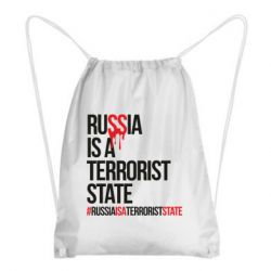 Рюкзак-мешок Russia is a terrorist - PrintSalon