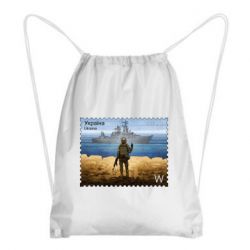 Рюкзак-мешок русский корабль иди на@ - PrintSalon