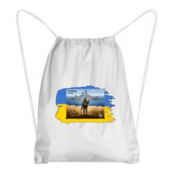 Рюкзак-мешок Русский военный корабль! Украина - PrintSalon