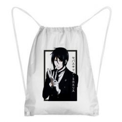 Рюкзак-мішок Sebastian Michaelis butler - PrintSalon