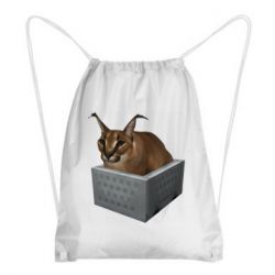 Рюкзак-мешок Шлепа в тазике - PrintSalon