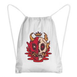 Рюкзак-мешок Skull face - PrintSalon
