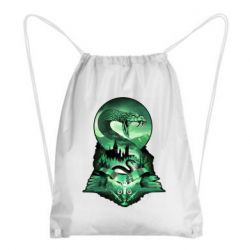 Рюкзак-мішок Slytherin collage - PrintSalon