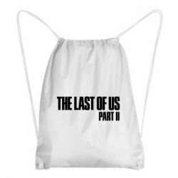 Рюкзак-мешок The last of us part 2 logo - PrintSalon