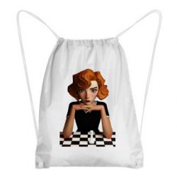 Рюкзак-мешок The Queen's Gambit art - PrintSalon