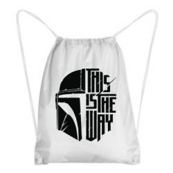 Рюкзак-мішок This Is The Way - PrintSalon