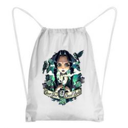 Рюкзак-мешок Уэнздей арт - PrintSalon