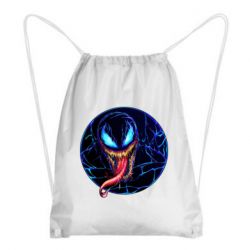 Рюкзак-мішок Venom black and blue style - PrintSalon