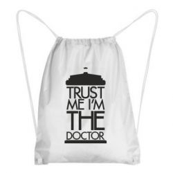 Рюкзак-мешок Верь мне я доктор Тардис - PrintSalon