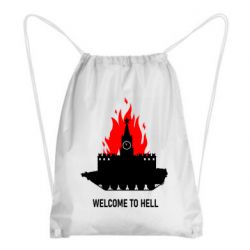 Рюкзак-мешок Welcome to Hell - PrintSalon