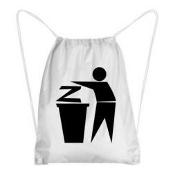 Рюкзак-мешок Z is a trash - PrintSalon