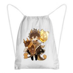 Рюкзак-мешок Zhongli with baloon - PrintSalon