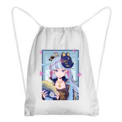 Рюкзак-мешок Аяка в рамке - PrintSalon