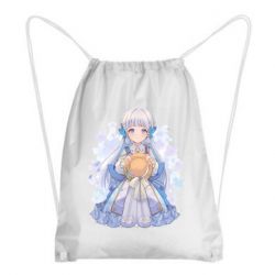 Рюкзак-мешок Аяка в стиле Фонтейна - PrintSalon