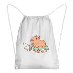 Рюкзак-мешок Capybara With Laptop - PrintSalon